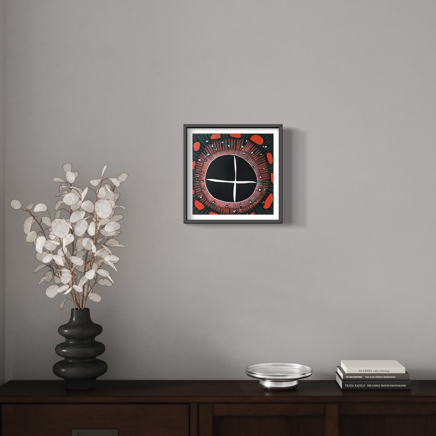 "Amulet I" Original Linocut